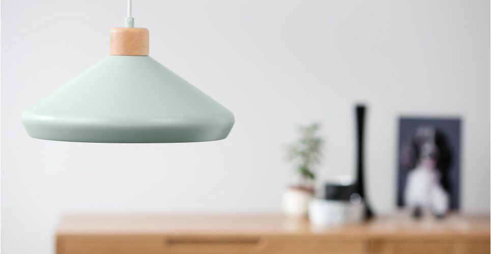 Made.Com Albert Duck Egg Pendant Lamp Barnardo s Online Charity Shop